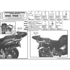 KAPPA СТЕЛАЖ БАГАЖНИКА ЦЕНТРАЛЬНОГО HONDA VFR 800 (98-01) ( БЕЗ ВІНІЛ )