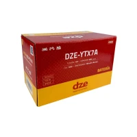 DZE АКУМУЛЯТОР ZELOWY YTX7A 12V 6AH 105A 150X87X94 BEZOBSLUGOWY - ZALANY (12)