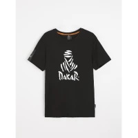 DIVERSE (2025) EXTREME TEAM - DAKAR RALLY СОРОЧКА (T-SHIRT) DKR DES ЛОГОТИП КОЛІР ЧОРНИЙ РОЗМІР L