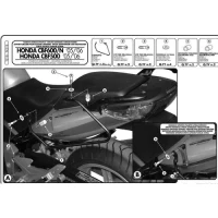 KAPPA СТЕЛАЖ ПІД СУМКИ (МІШКИ) БІК HONDA CBF 500 '04-'09, CBF 600S/N '04-'09, CBF 1000 '06-'09