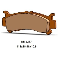 DELTA BRAKING КОЛОДКИ ДИСКОВІ ТОРМОЗНІ KH702 ПРАВАЯ ПЕРІД HONDA SXS 1000 PIONEER '16-'22, XSX 1000 TALON '19-'22