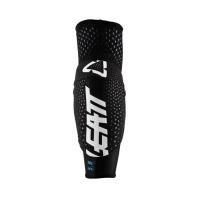 LEATT (2022/2023) НАЛОКІТНИКИ ПРОТЕКТОРИ ЛІКТІВ 3DF 5.0 ELBOW GUARD WHITE/BLACK КОЛІР CZARNY/BIALY РОЗМІР S