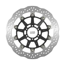 NG ДИСК ТОРМОЗНИЙ ПЕРІД BMW S 1000R/RR '13-'20, HP4 '12-'17, S1000XR '17-'19 (320X64X5,0MM) (6X8,5MM) WAVE PLYWAJACA (МАТЕРІАЛ АЛЮМІНІЙ)