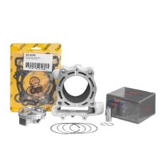 PROMX ЦИЛІНДР КОМПЛЕКТНИЙ СТАНДАРТ 77,00 MM  (ЦИЛІНДР + ПОРШЕНЬ VERTEX +  УЩІЛЬНЕННЯ TOP-END PROX) KAWASAKI KXF 250 '11-'14 , KX 250 F '11-'14