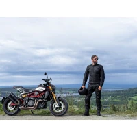 HALVARSSONS ШКІРА PANTS SANDTORP ЧОРНИЙ 60