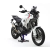 CROSSPRO GMOLE АЛЮМІНІЄВІ КРИШКИ ДВИГУНА I РАДІАТОРІВ DUCATI DESERT X '22- (PASUJA DO ORYGINALNEJ ВІНІЛ ПІД ДВИГУН) КОЛІР ЧОРНИЙ - зображення 2