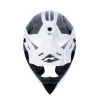 KENNY RACING ШОЛОМ CROSS\/ENDURO МОДЕЛЬ TITANIUM КАРБОН MIPS BLACK\/WHITE КОЛІР BIALY\/CZARNY РОЗМІР M ( 57 - 58 CM ) - зображення 3