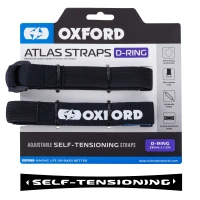 OXFORD РЕМНІ TRANSPORTOWE ATLAS D-RING 26MM X 1,2 M КОЛІР ЧОРНИЙ