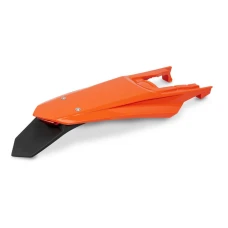 ЗАДНЄ КРИЛО UFO  KTM EXC 150 / 250 / 300 '24, EXC-F 250 / 350 / 450 / 500 '24, КОЛІР ОРАНЖЕВИЙ (З ФАРОЮ LED)