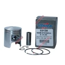 VERTEX ПОРШЕНЬ SUZUKI MORINI, DERBI (SKUTERY 50 CCM) (41,25MM=+0,25MM) 8/5000 БОЛТ 10MM