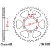 JT ЗІРОЧКА ЗАД 809 47 SUZUKI TC 100 '72-77, TS 100 '73-75, DR 125 '80-85, SP 125 '82-83 (80947JT) (LANC. 428) - зображення 1