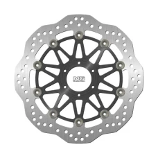 NG ДИСК ТОРМОЗНИЙ ПЕРІД HONDA CBR600 '95-98, CBR900/929 '93-97 (296X58X4MM) (6X6,5MM) WAVE PLYWAJACA (МАТЕРІАЛ АЛЮМІНІЙ)