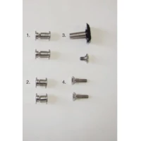 LEATT (ПРОДАЖА) КОМПЛЕКТ БОЛТІВ DO OCHRANIACZY SZYI LEATT DBX/GPX PRO/PRO LITE (ЗАПЧАСТИНИ ЗМІННІ)
