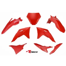 RACETECH (RTECH) КОМПЛЕКТ ПЛАСТІКОВ GAS GAS MC 65 '24-'25 КОЛІР OEM ЧЕРВОНИЙ