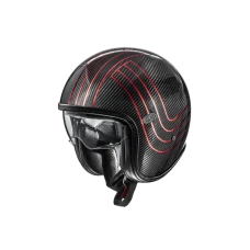 PREMIER HELMETS VINTAGE PLATINUM ED.CARBON EX ЧЕРВОНА CHROMED S