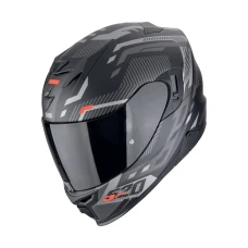 SCORPION ШОЛОМ EXO-520 EVO ПРОДУВУ EXO-520 EVO ПРОДУВУ RANKA MATT BLACK-SILVER-RED L
