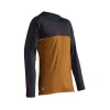 LEATT (НОВИНКА 2024) СОРОЧКА ROWEROWA MTB GRAVITY 2.0 JERSEY PEANUT КОЛІР BRAZOWY\/GRAFITOWY РОЗМІР M - зображення 3