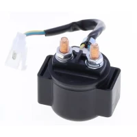 ATHENA 2025/09 РЕЛЕ СТАРТЕРА PEUGEOT SUM-UP 125 '08-'11, SYM ALLO 125 '11-'16, CROX 50 '14-'22, FIDDLE 50 '07-'20, FIDDLE 200 '17-'19, JET 4 50 '10-'20, ORBIT 125 '08-'10, 21-'22 (OEM: 3303857; 804021; 3585A35AA00CN2)