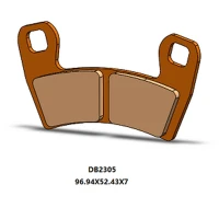 DELTA BRAKING КОЛОДКИ ДИСКОВІ ТОРМОЗНІ KH657 ПЕРІД POLARIS ACE 900 '17-'19, RZR 900 '15-'20, RZR 1000 '20-'22