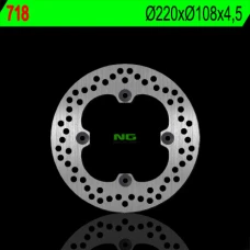NG ДИСК ТОРМОЗНИЙ ЗАД DUCATI 748/749/916/996/998 '95-'02 (220X108X4,5) (4X8,5MM)
