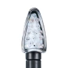 OXFORD (N) ПОВОРОТНИКИ СВІТОДІОД  СВІТОДІОД  LED (CE) ARROW - ПАРА КОЛІР ЧОРНИЙ, КРІПЛЕННЯ КОРОТКЕ (OPORNIKI W КОМПЛЕКТІ) - зображення 1