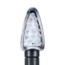 OXFORD (N) ПОВОРОТНИКИ СВІТОДІОД  СВІТОДІОД  LED (CE) ARROW - ПАРА КОЛІР ЧОРНИЙ, КРІПЛЕННЯ КОРОТКЕ (OPORNIKI W КОМПЛЕКТІ)