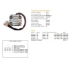 DZE РЕГУЛЯТОР НАПРУГИ KAWASAKI VN800 95-05, CLASSIC 96-05, DRIFTER 00-06, ZX6R 98-99 (35A) (ESR263) (OEM:21066-1099) (SH650-12) - зображення 2