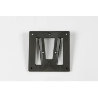 ТАБЛИЧКА ПІД НОМЕРНИЙ ЗНАК UFO TE/TX 125/250/300, FE 250/350/450/501 '17-19,  КОЛІР ЧОРНИЙ