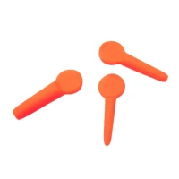 ACCEL ZATYCZKI DO ТРУБОК ПАЛИВНИХ I OLEJOWYCH КОЛІР КОЛІР ПОМАРАНЧ (КОМПЛЕКТ МІСТИТЬ 3 ROZMIARY) (RB-0003OR)