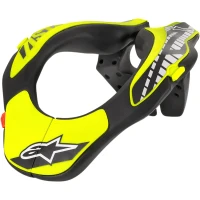 ALPINESTARS NECKSUPPORT YOUTH BLACK/YELLOW ОДНОГО РОЗМІР