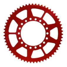 FORTE ЗАДНЬОЇ SPROCKET, 58 ЗУБІВ (420) Ø100MM, ЧЕРВОНА АЛЮМІНІЙ., FANTIC 50CC 07-19