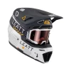 LEATT ZZZZ ШОЛОМ MOTO 8.5 V23 (+ ОКУЛЯРИ VELOCITY 5.5 ПОДАРОК) HELMET KIT METALLIC КОЛІР GRAFITOWY\/BIALY РОЗМІР S (55-56 CM) (PRZECENIONY ДРУГИЙ GATUNEK-WIDOCZNE PRZYBRUDZENIA КЛЕЄМ) - зображення 1