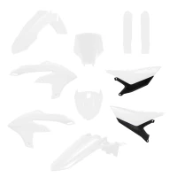 POLISPORT КОМПЛЕКТ ПЛАСТІКОВ (ПОВНИЙ KIT) YAMAHA YZ 450F '26 W КОМПЛЕКТІ TABLICA ПЕРІД (8681600002) I КРИШКИ АМОРТИЗАТОРІВ (8352300002) КОЛІР БІЛИЙ