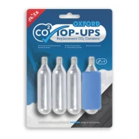 OXFORD КАТРИДЖ CO2 DO POMPOWANIA ШИН - Z GWINTEM (4 ШТУКИ) (STARY КОД: OX161)