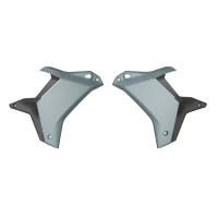 RACETECH (RTECH) 2025/12 КРИШКИ РАДІАТОРА (ЛІВА/ПРАВА) T7 YAMAHA TENERE 700 '25-'26 КОЛІР СІРИЙ