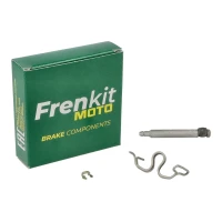 FRENKIT MOTO 2026/05 КОМПЛЕКТ BLASZEK USTALAJACYCH, TRZPIENI I ZABEZPIECZEN СУПОРТА ТОРМОЗНОЇ BREMBO ЗАД APRILIA RS4V R / FACTORY '09-'13, ETV 1000 CAPONORD '01-'07, TUONO V4 R '11-'14, DUCATI HYPERMOTARD 1100 '08-'13