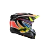 ALPINESTARS ШОЛОМ SM3 YOUTH WURX BLACK\/YELLOW FL\/BLUE YM - зображення 2