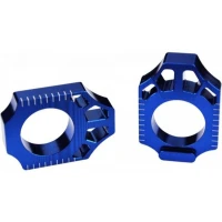 SCAR RACING НАТЯГУВАЧ ЗАДНЬОЇ ВІСІ KAWASAKI KX 125/250, KXF 250/450, SUZUKI RMZ, RMX КОЛІР СИНІЙ
