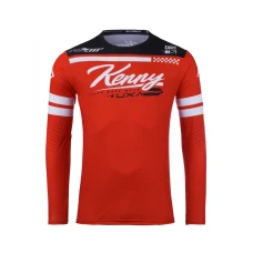 KENNY RACING 2025 СОРОЧКА CROSS/ENDURO МОДЕЛЬ TRACK DIRT RED КОЛІР CZERWONY/BIALY/CZARNY РОЗМІР M