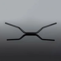 RENTHAL КЕРМО 1,1/8 ЦІЛИЙ (28,6MM) STREET FATBAR РУЧКИ HONDA AFRICA TWIN КОЛІР ЧОРНИЙ