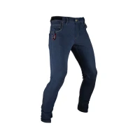 LEATT (НОВИНКА 2023) ШТАНИ ВЕЛОСИПЕДІВ MTB GRAVITY 3.0 PANTS DENIM КОЛІР GRANATOWY/JEANS РОЗМІР S