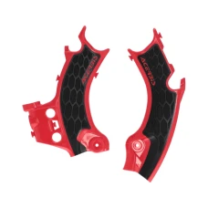 ACERBIS КРИШКИ РАМИ X-GRIP HONDA CRF 250 R / RX / RWE '25-'26, CRF 450 R / RX / RWE '25-'26, CRF 300 RX '25-'26 КОЛІР ЧЕРВОНИЙ / ЧОРНИЙ