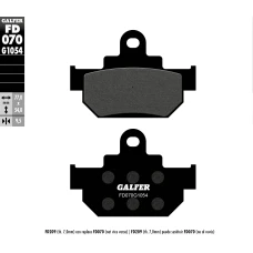 GALFER КОЛОДКИ ДИСКОВІ ТОРМОЗНІ KH106/2 SUZUKI (GRUBOSC 9,5MM)