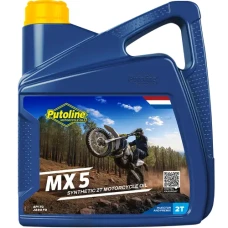 PUTOLINE 2T МАСТИЛО DO MIESZANKI 100% SYNTETYK MX 5 4L (AKC)