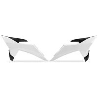 КРИШКИ РАДІАТОРА UFO KTM SX85 25-.. КОЛІР БІЛА