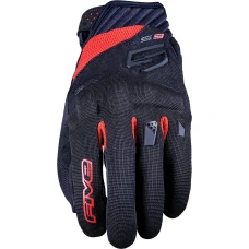 FIVE GLOVES РУКАВИЦІ TEKSTYLNE RS3 EVO КОЛІР ЧОРНИЙ / ЧЕРВОНИЙ РОЗМІР XXL 12