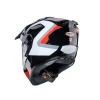 МОТОШОЛОМ CABERG  OFFROAD \/ TRAIL \/ ADVENTURE DUOSPORT (DUAL) TANAMI SCRAM З ЛІНЗАМИ ТА КОЗИРКОМ КОЛІР ЧОРНИЙ\/ЧЕРВОНИЙ\/БІЛИЙ РОЗМІР XXL (PINLOCK У КОМПЛЕКТІ) - зображення 3