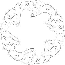 GOLDFREN BRAKEDISC ЗАДНЬОЇ RM125/250 99-08