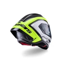ALPINESTARS ШОЛОМ SUPERTECH S-R10 ARIUS BLACK/SILVER/FLUO ЖОВТИЙ, L