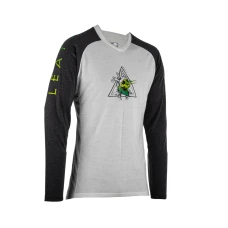 LEATT (НОВИНКА 2023) СОРОЧКА ROWEROWA MTB GRAVITY 2.0 JERSEY ZOMBIE КОЛІР BIALY/CZARNY РОЗМІР S